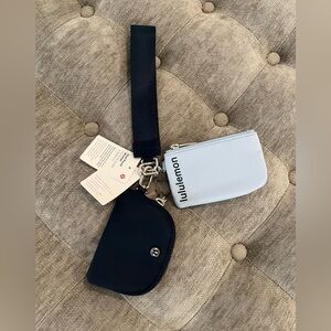 Brand new lululemon dual pouch wristlet